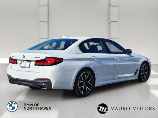 White 2021 BMW 540 i xDrive