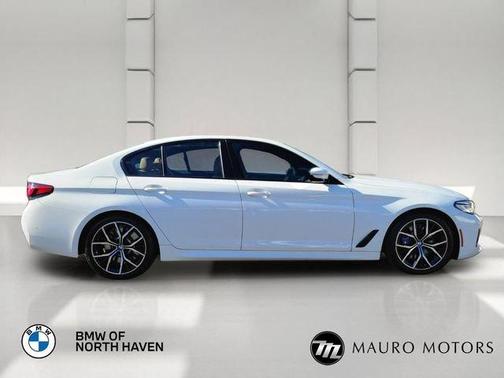 White 2021 BMW 540 i xDrive