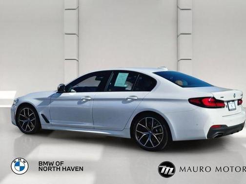White 2021 BMW 540 i xDrive