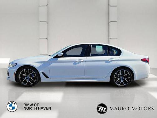 White 2021 BMW 540 i xDrive