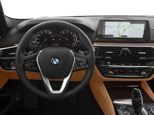 Blue 2018 BMW 540 i xDrive