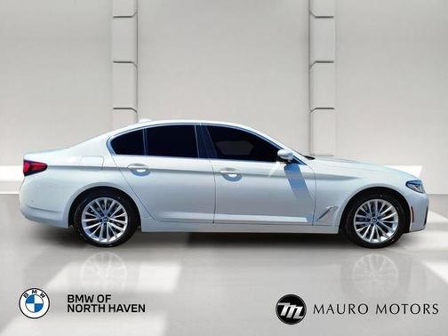 White 2021 BMW 530 i xDrive
