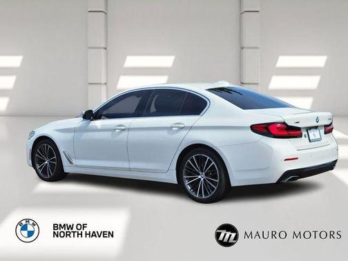 White 2022 BMW 540 i xDrive