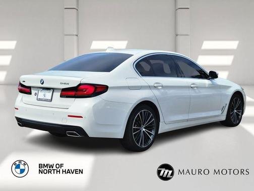 White 2022 BMW 540 i xDrive