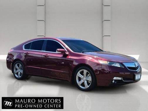 Red 2014 Acura TL Technology