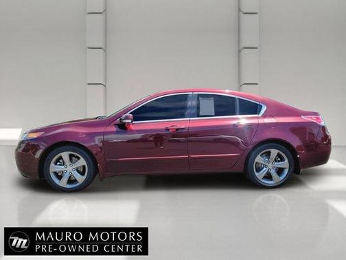 Red 2014 Acura TL Technology