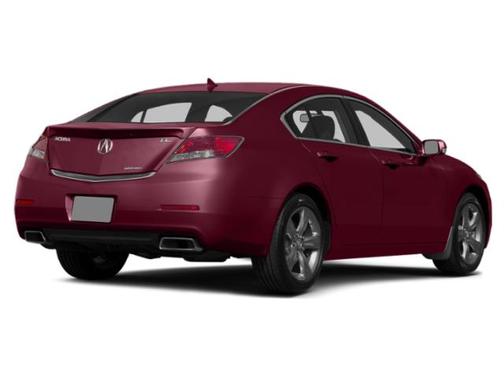 Red 2014 Acura TL Technology