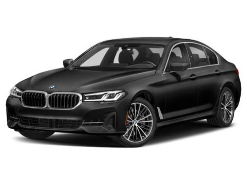 Black 2022 BMW 540 i xDrive