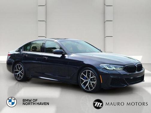 Black 2022 BMW 540 i xDrive