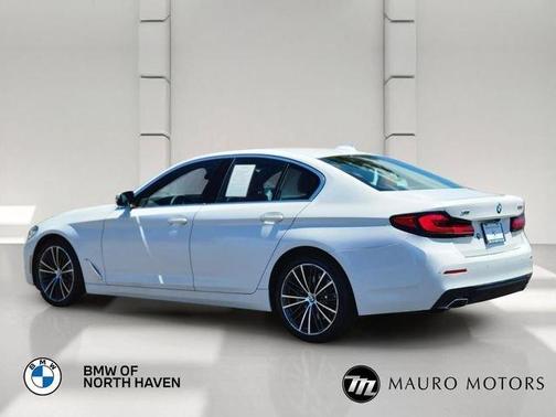 White 2023 BMW 530 i xDrive