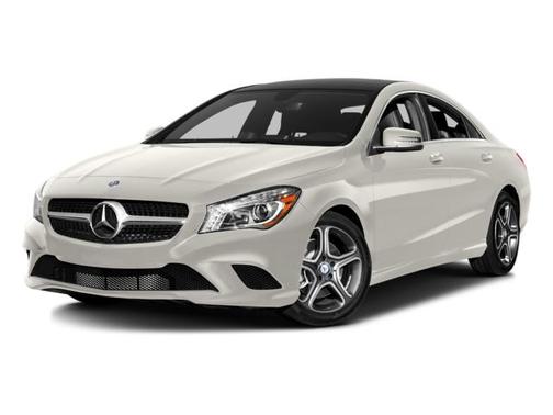 White 2016 Mercedes-Benz CLA-Class 250