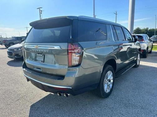 Silver Sage Metallic 2023 Chevrolet Suburban Premier