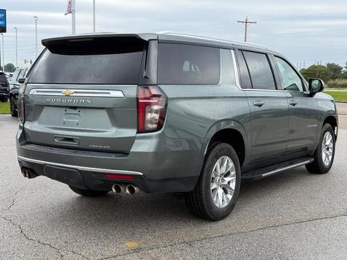 Silver Sage Metallic 2023 Chevrolet Suburban Premier