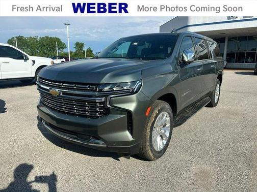 Silver Sage Metallic 2023 Chevrolet Suburban Premier