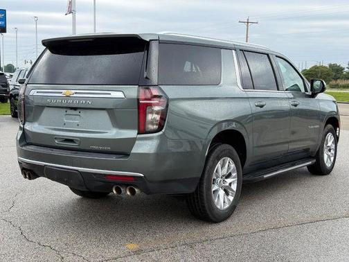 Silver Sage Metallic 2023 Chevrolet Suburban Premier