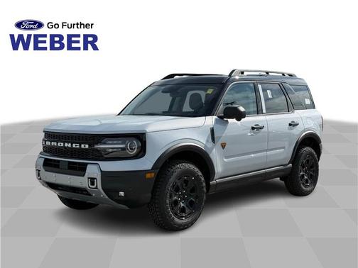 Space White Metallic 2026 Ford Bronco Sport Badlands