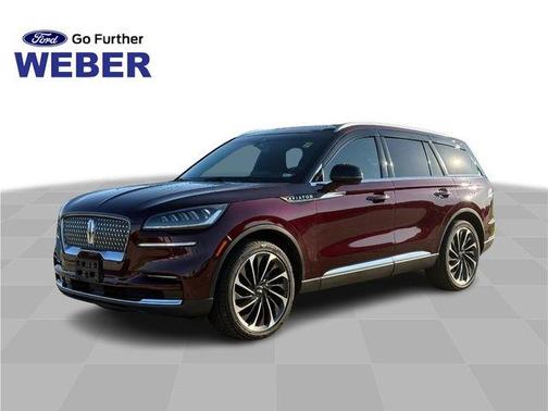 Burgundy 2022 Lincoln Aviator Reserve AWD