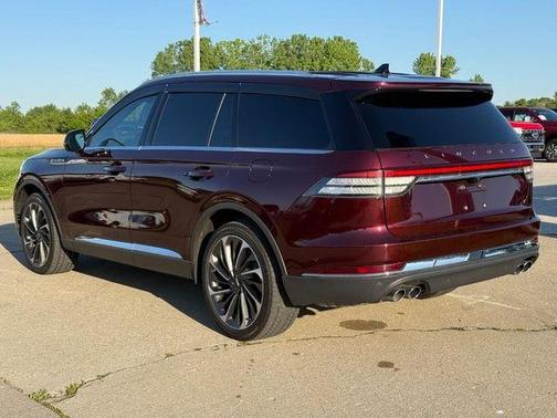 Burgundy 2022 Lincoln Aviator Reserve AWD