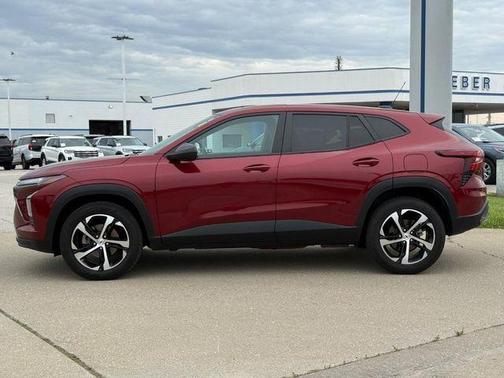 Crimson Metallic 2024 Chevrolet Trax 1RS