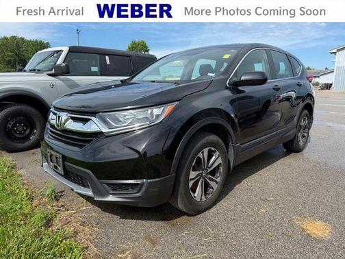 Crystal Black Pearl 2017 Honda CR-V LX