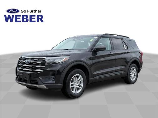 Agate Black Metallic 2026 Ford Explorer Active