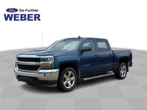 Deep Ocean Blue Metallic 2018 Chevrolet Silverado 1500 LT