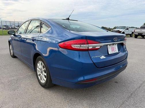 Lightning Blue 2017 Ford Fusion S