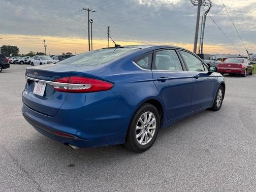 Lightning Blue 2017 Ford Fusion S