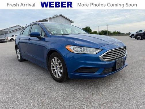 Lightning Blue 2017 Ford Fusion S