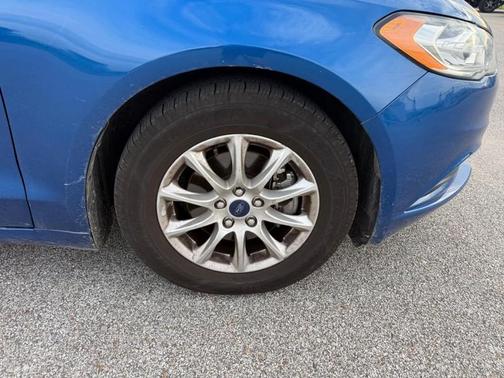Lightning Blue 2017 Ford Fusion S