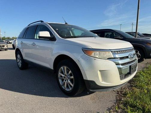 White Platinum Clearcoat Metallic 2011 Ford Edge SEL