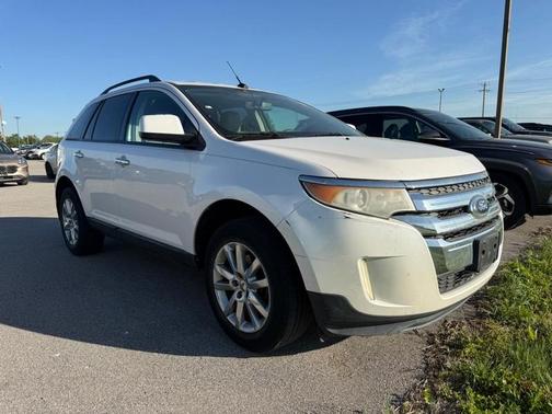 White Platinum Clearcoat Metallic 2011 Ford Edge SEL