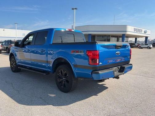 Velocity Blue Metallic 2019 Ford F-150 XLT