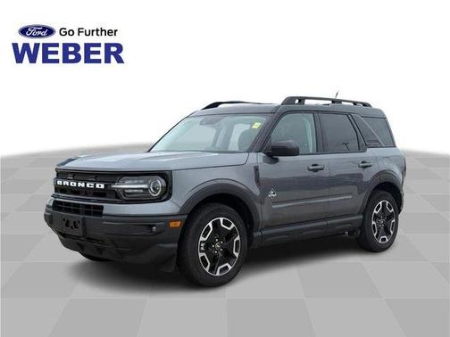 Gray Metallic 2024 Ford Bronco Sport Outer Banks