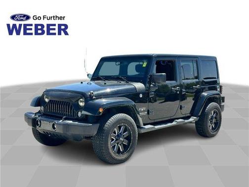 Black Clearcoat 2016 Jeep Wrangler Unlimited Sahara