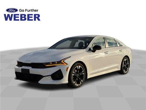 Glacial White Pearl 2023 Kia K5 GT-Line