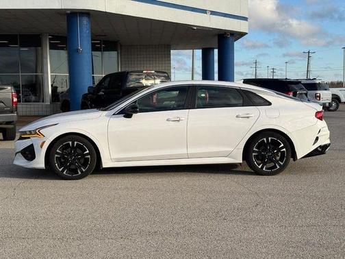 Glacial White Pearl 2023 Kia K5 GT-Line