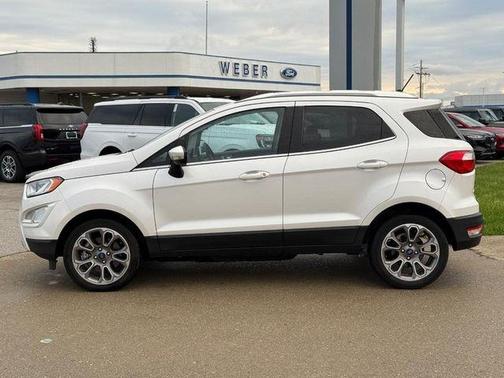 White Platinum 2020 Ford EcoSport Titanium