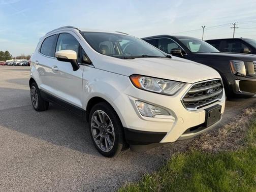 White Platinum 2020 Ford EcoSport Titanium
