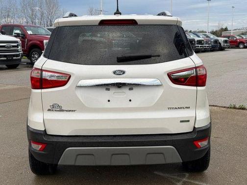White Platinum 2020 Ford EcoSport Titanium