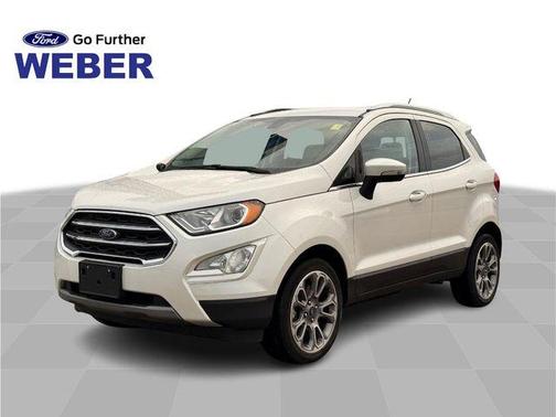 White Platinum 2020 Ford EcoSport Titanium