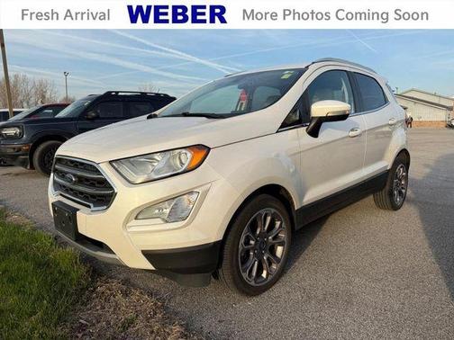 White Platinum 2020 Ford EcoSport Titanium