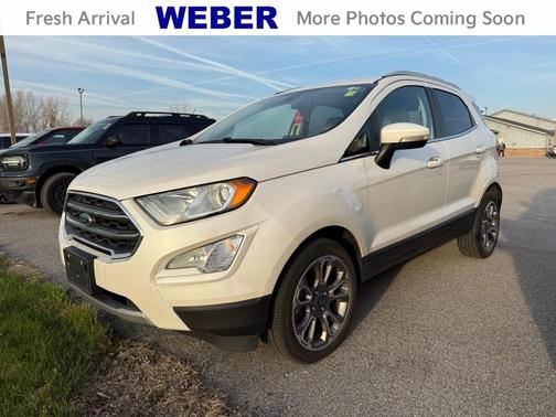 White Platinum 2020 Ford EcoSport Titanium