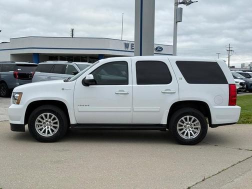 Summit White 2013 Chevrolet Tahoe Hybrid