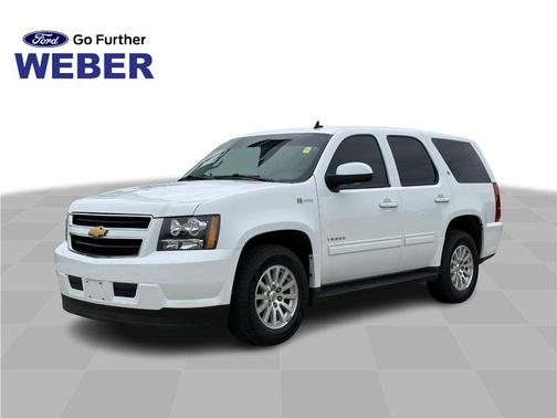 Summit White 2013 Chevrolet Tahoe Hybrid