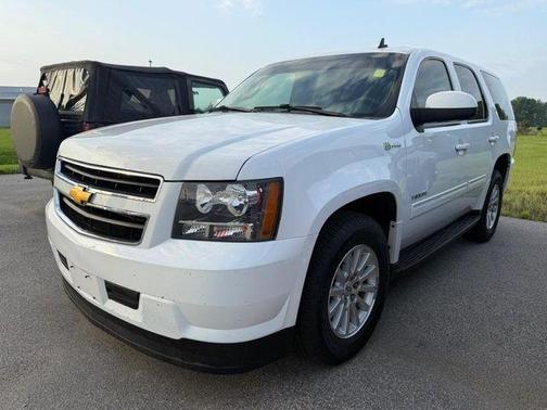Summit White 2013 Chevrolet Tahoe Hybrid