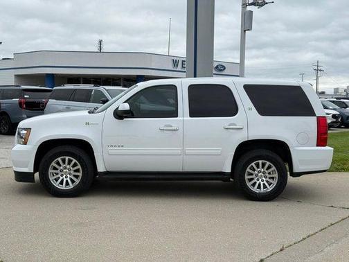 Summit White 2013 Chevrolet Tahoe Hybrid