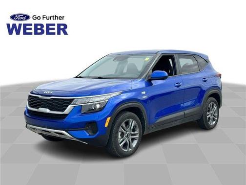 Neptune Blue 2022 Kia Seltos LX