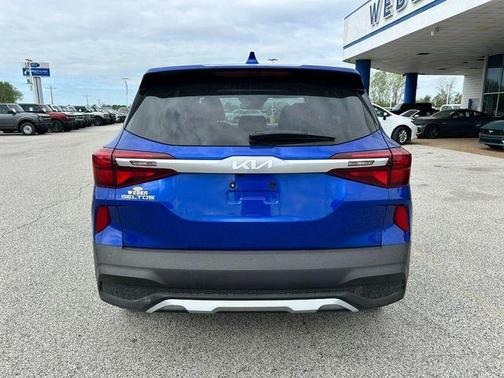 Neptune Blue 2022 Kia Seltos LX