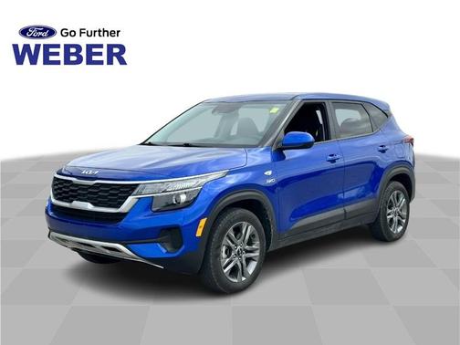 Neptune Blue 2022 Kia Seltos LX